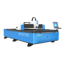 Senfeng SF3015G 1000W 8 mm Kohlenstoffstahl Faserstahl Laserschneidemaschine Preis 3000*1500 mm Faserlaserschneider